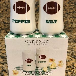 Football Salt and Pepper Shaker